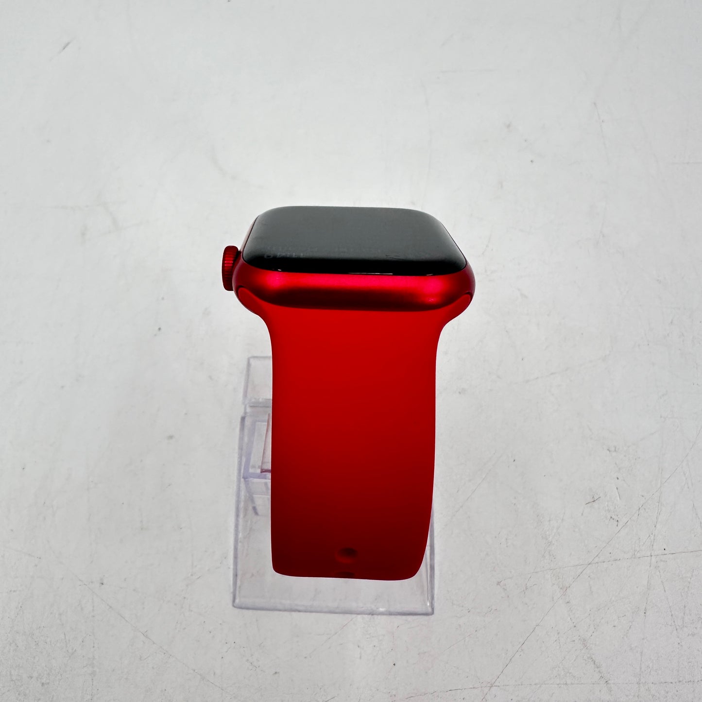 GPS Only Apple Watch Series 9 45MM Red Aluminum A2980 & Sports Band