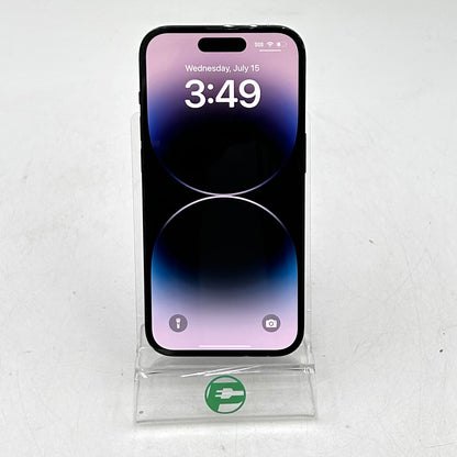 Factory Unlocked Apple iPhone 14 Pro 128GB Space Black NPXT3LL/A