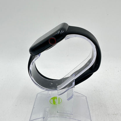 Unlocked Apple Watch Series 7 45MM Midnight Aluminum Black Sport Band MKMF3LL/A