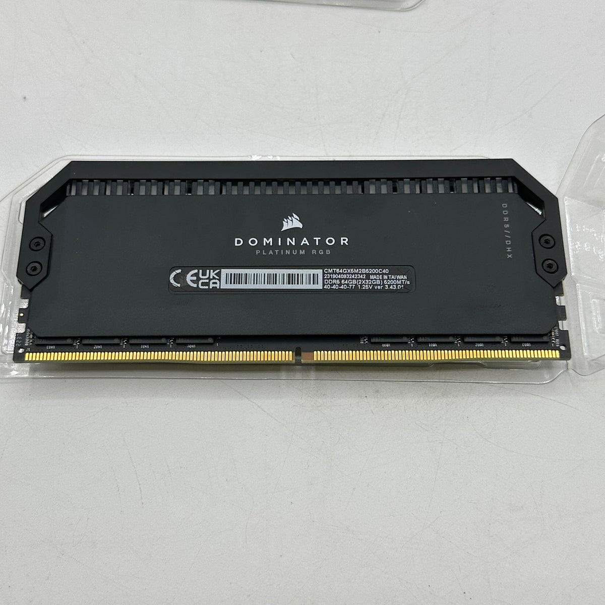 Corsair Dominator Platinum RGB 64GB (2x32GB) RAM DDR5 5200MHz CMT64GX5M2B5200C40