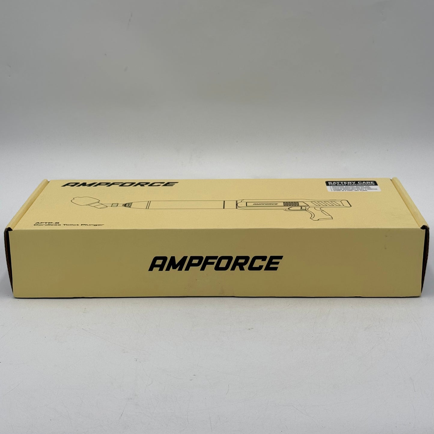 New Ampforce Cordless Electric Toilet Plunger AFTP-8B