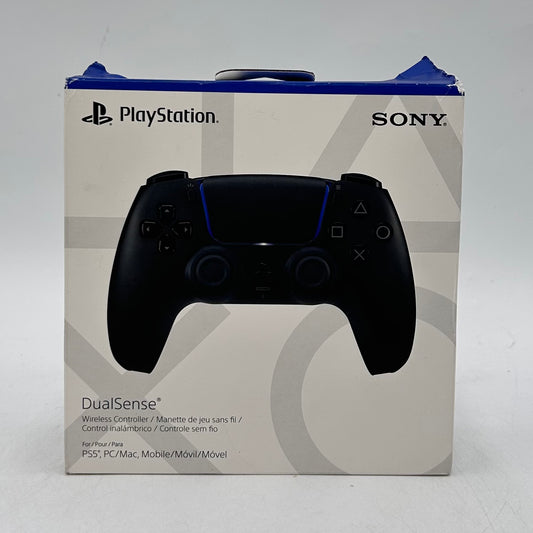 New Sony PlayStation 5 DualSense Wireless Controller Midnight Black CFI-ZCT2W