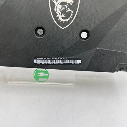 MSI Radeon RX 6500 XT Mech 2X OC 4GB GDDR6 Graphics Card V508