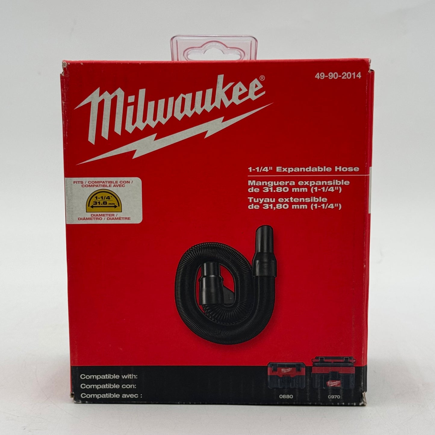 New Milwaukee 49-90-2014 1-1/4" Expandable Hose