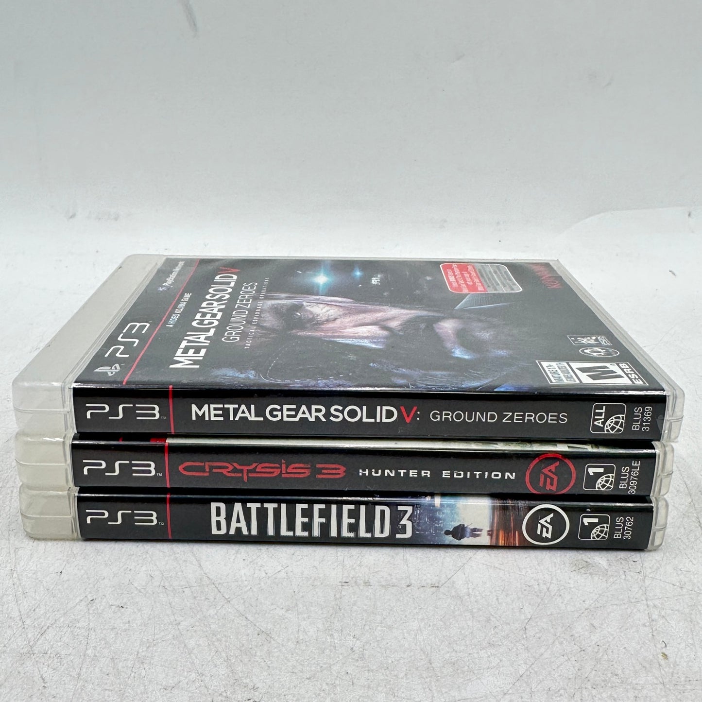Lot of 3 Sony PlayStation 3 PS3 Games (Action Games) CIB