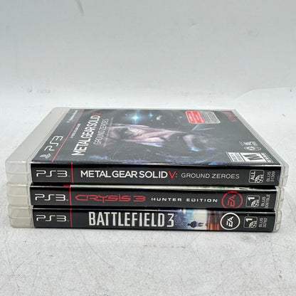 Lot of 3 Sony PlayStation 3 PS3 Games (Action Games) CIB