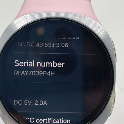 GPS Only Samsung Galaxy Watch8 Armor Aluminum SM-L320