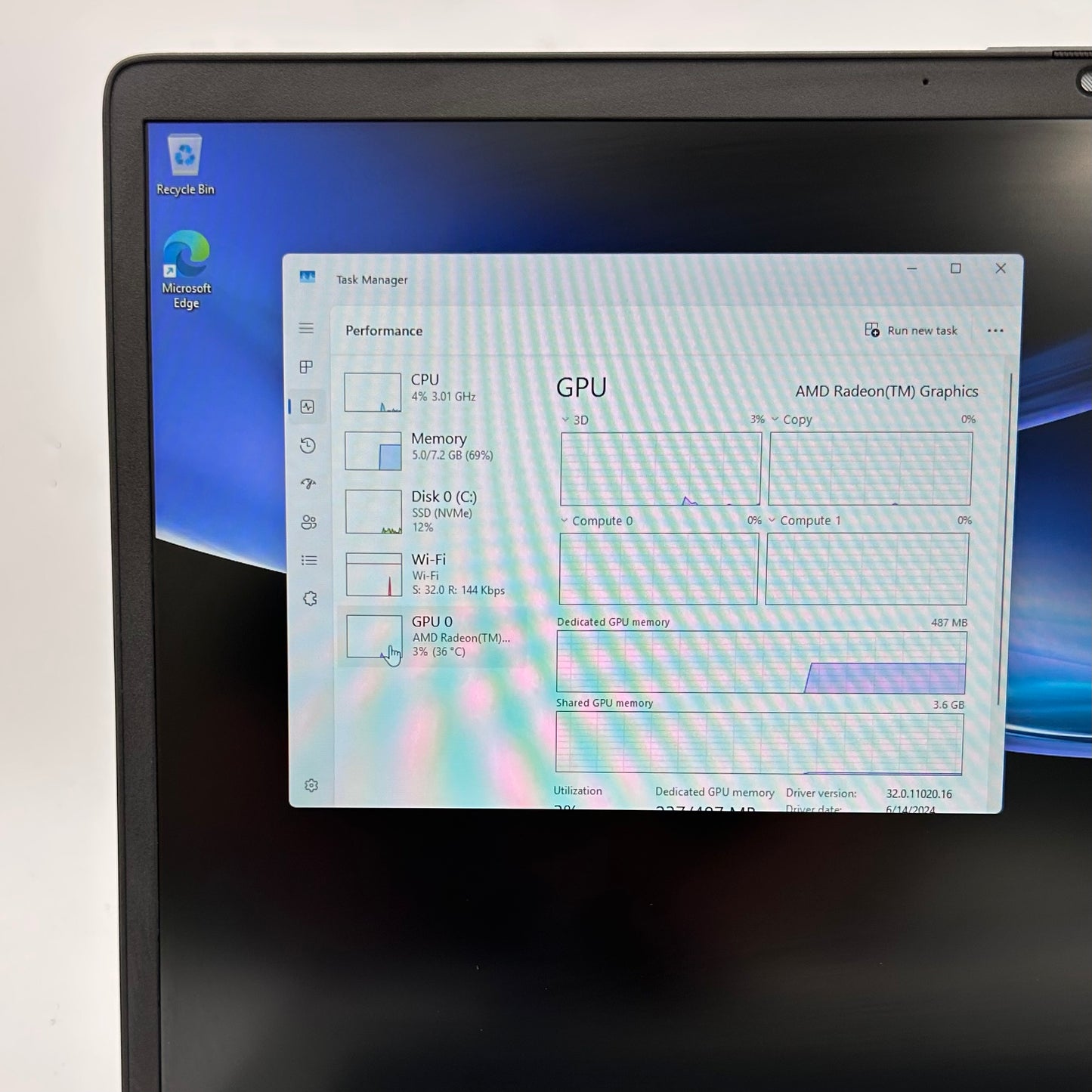 HP Laptop 17-CP2025DX 17" Ryzen 5 7520U 2.8GHz 8GB RAM 512GB SSD