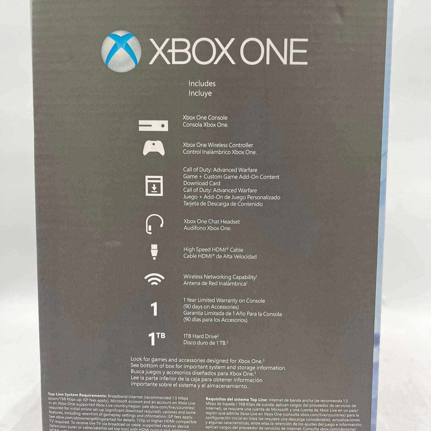 Microsoft Xbox One 1TB Console Gaming System Advanced Warfare 1540