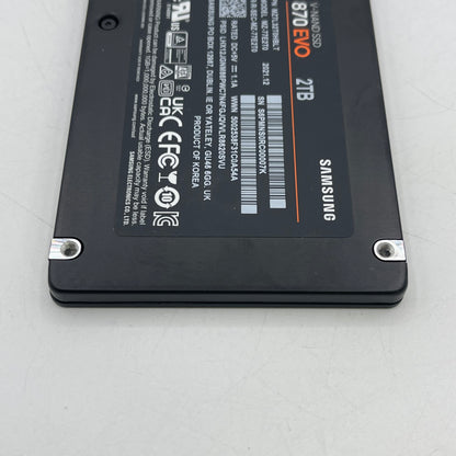 Samsung 2.5" 870 EVO 2TB SATA III 6Gbps SSD MZ7L32T0HBLT