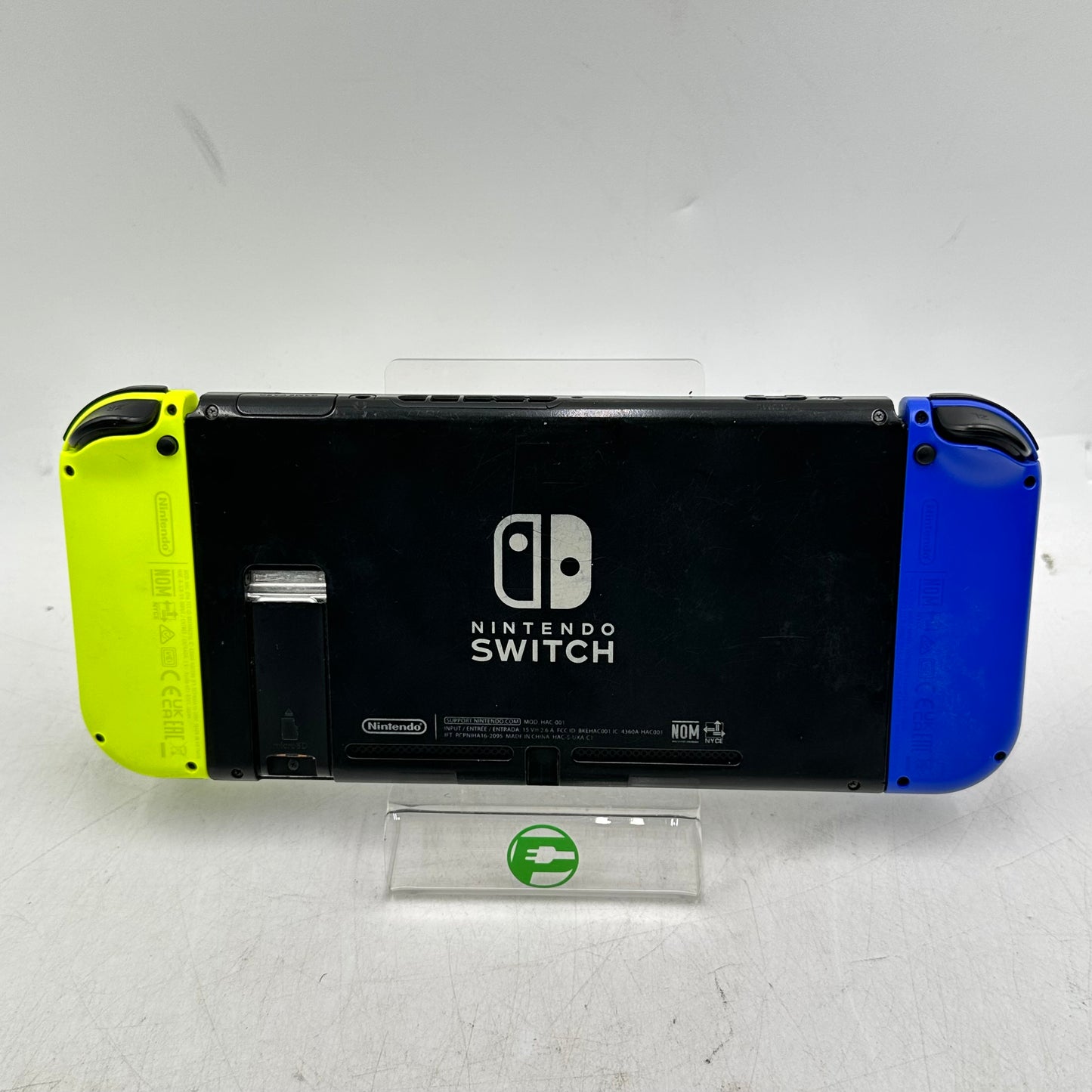 Nintendo Switch v1 Video Game Console HAC-001 Purple/Yellow READ