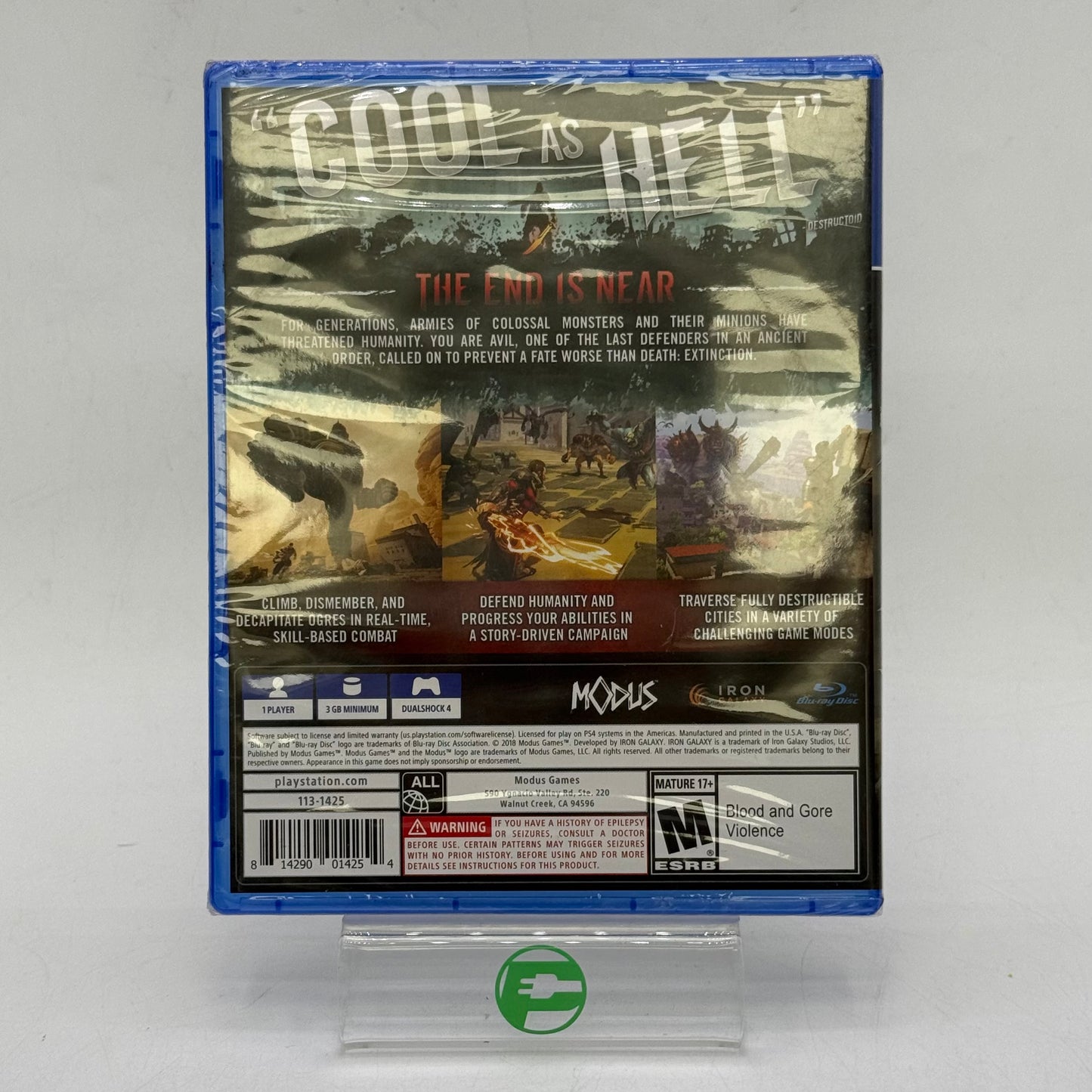 New Extinction (Sony PlayStation 4 PS4, 2018)