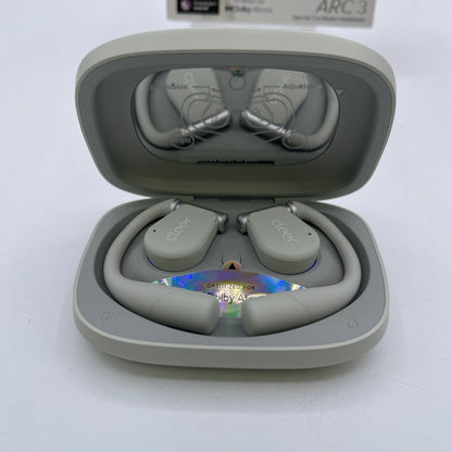 Cleer Arc 3 Open Ear True Wireless Heaphones Light Gray