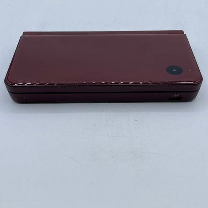 Broken Nintendo DSi XL Handheld Game Console TWL-001 Burgundy Power Issue