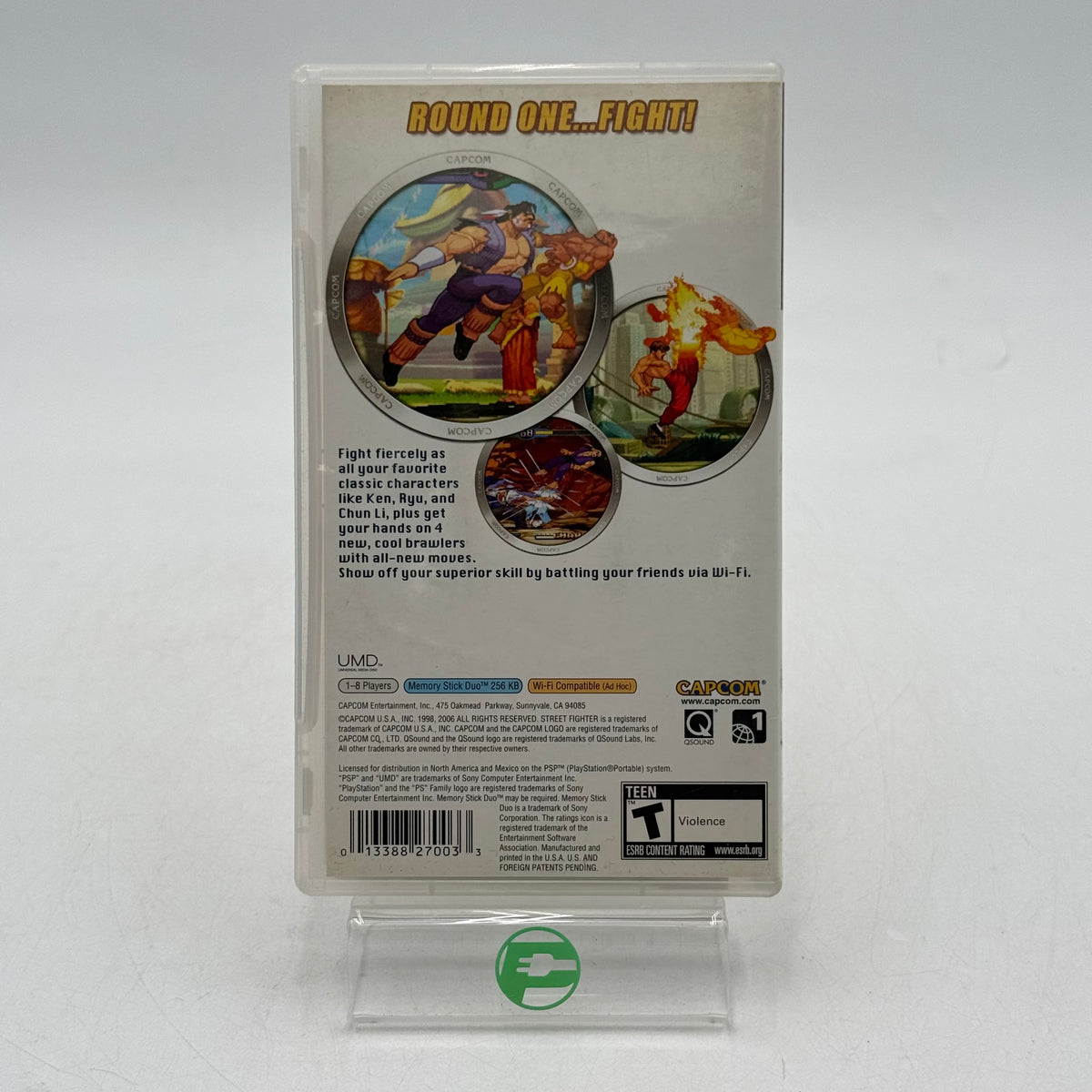 Street Fighter: Alpha 3 Max (Sony PlayStation Portable PSP, 2006)