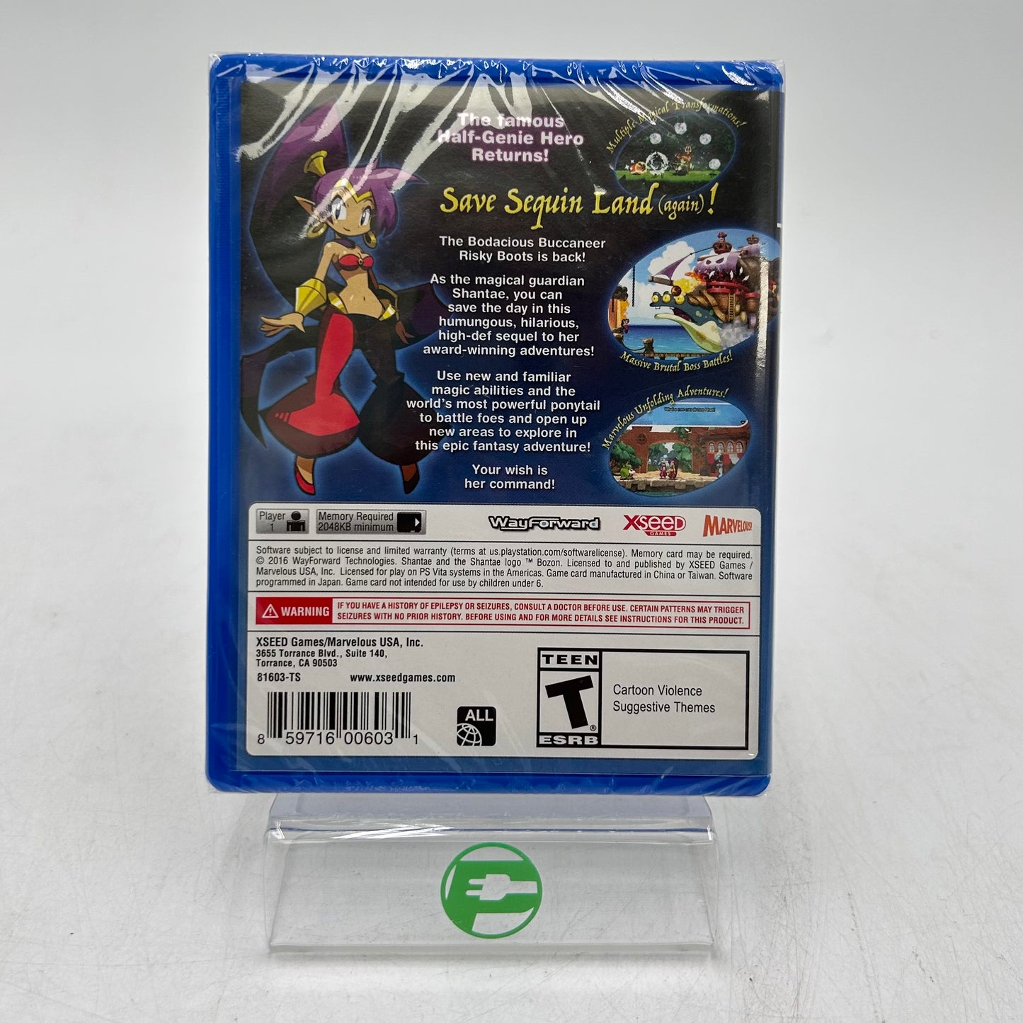 New Shantae Half-Genie Hero Risky Beats Edition (Sony PS Vita, 2016)