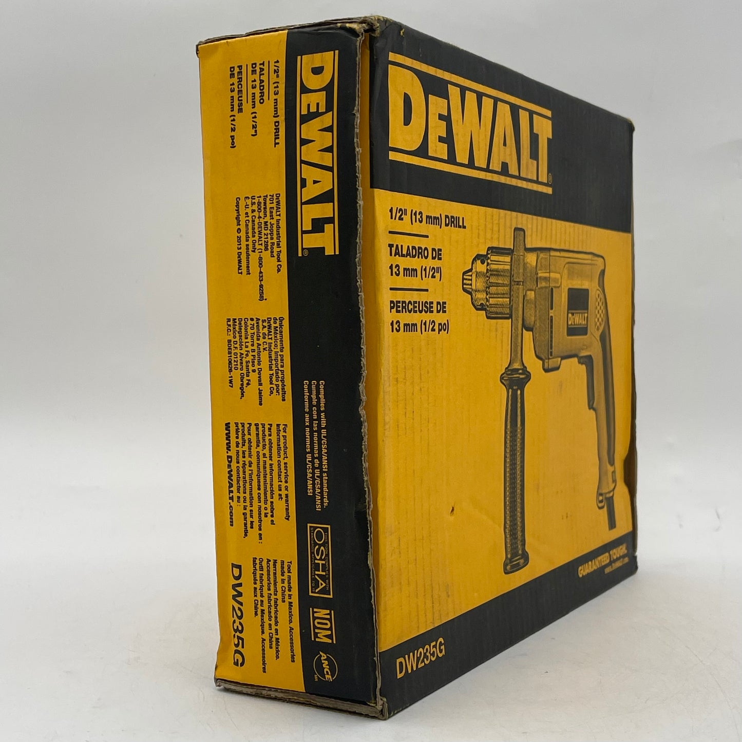 New DeWalt DW235G 120V 1/2" (13mm) Drill