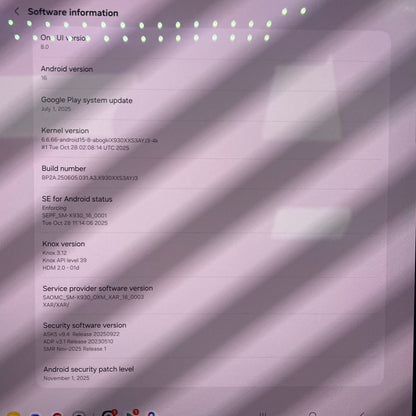 WiFi Only Samsung S11 Ultra 14.6" 256GB Black SM-X930