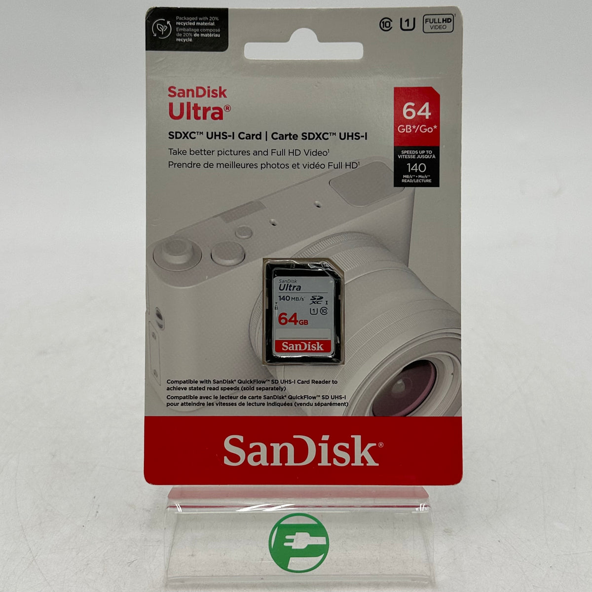 New Sandisk Ultra 64GB SDXC UHS-I Memory Card 140 Mbs