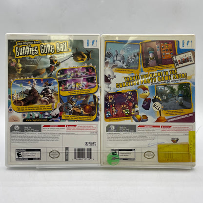 Lot of 2 Nintendo Wii Games Rayman Raving Rabbids 1&2