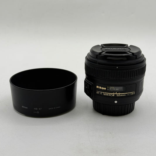 Nikon AF-S NIKKOR 50mm f/1.8 G Standard Prime Lens F-Mount