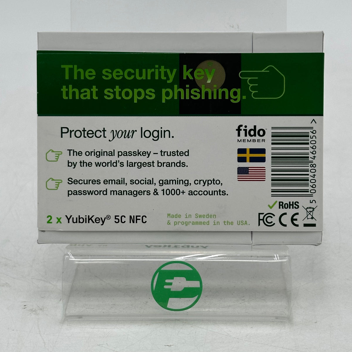 New Yubico Yubikey Dual Pack USB-C Security Key