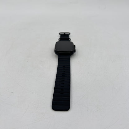 Unlocked Apple Watch Ultra 2 49MM Black Titanium Black Ocean Band MX4P3LW/A