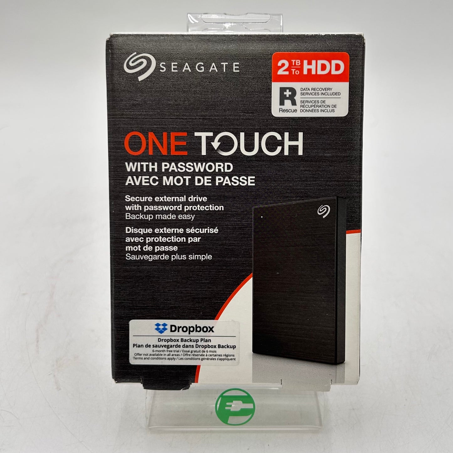 New Seagate 2.5" One Touch  2TB USB-B to USB-A HDD SRD0VN2