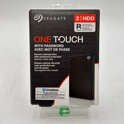 New Seagate 2.5" One Touch  2TB USB-B to USB-A HDD SRD0VN2