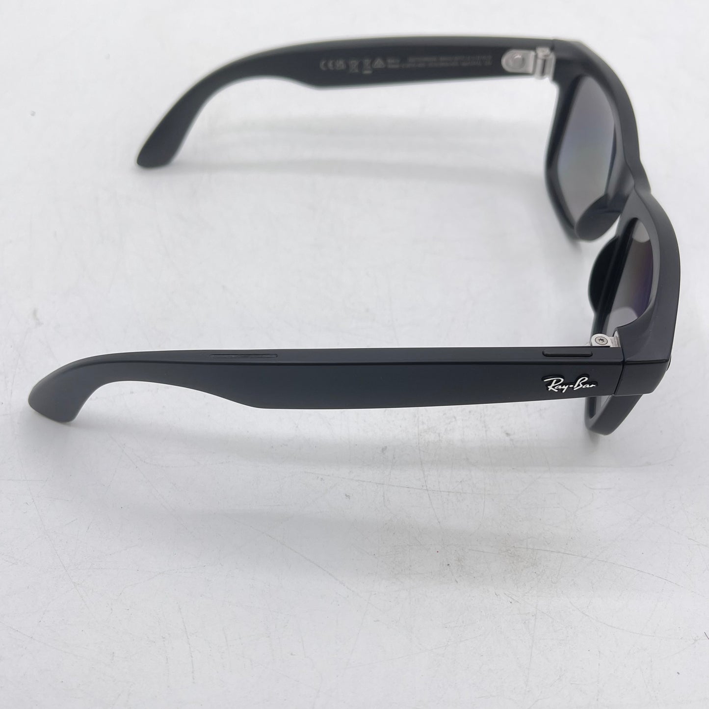 Ray-Ban Meta Wayfarer Gen 1 Matte Black Polarized RW4008 601ST3 AI Smart Glasses