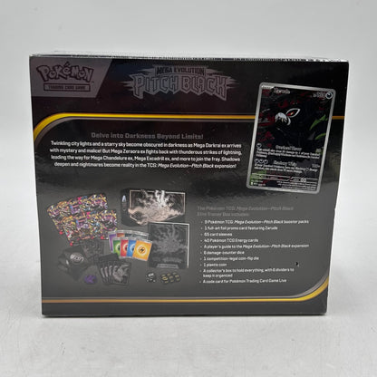 New Pokemon TCG Mega Evolution: Pitch Black  Elite Trainer Box