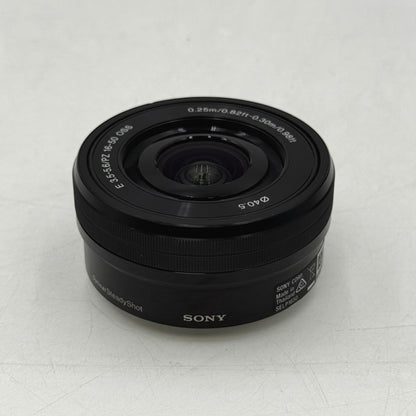 Sony E 16-50mm OSS f/3.5-5.6 PZ E-Mount Standard Zoom SELP1650 Zoom Lens