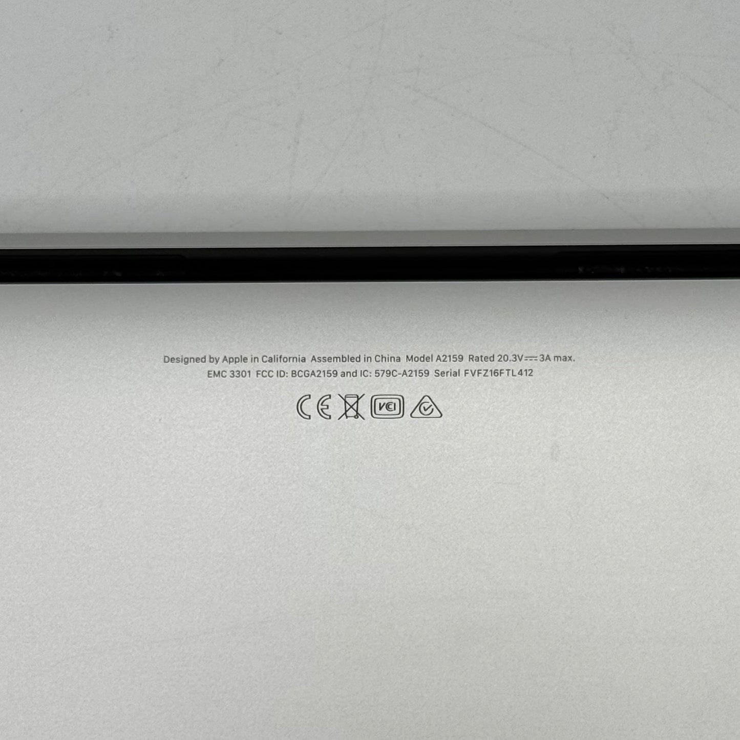 2019 Apple MacBook Pro 13.3" i5 1.4GHz 8GB RAM 256GB SSD Silver A2159
