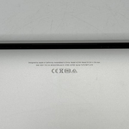 2019 Apple MacBook Pro 13.3" i5 1.4GHz 8GB RAM 256GB SSD Silver A2159