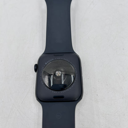 Unlocked Apple Watch SE 2nd Gen 44MM Black Aluminum Gray Sport Loop MXG23LL/A