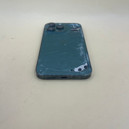 Broken Factory Unlocked Apple iPhone 13 Pro 256GB 18.1.1 A2483