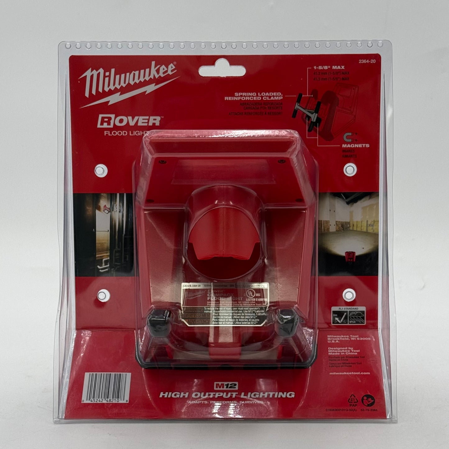 New Milwaukee 2364-20 M12 12V Rover LED Flood Light