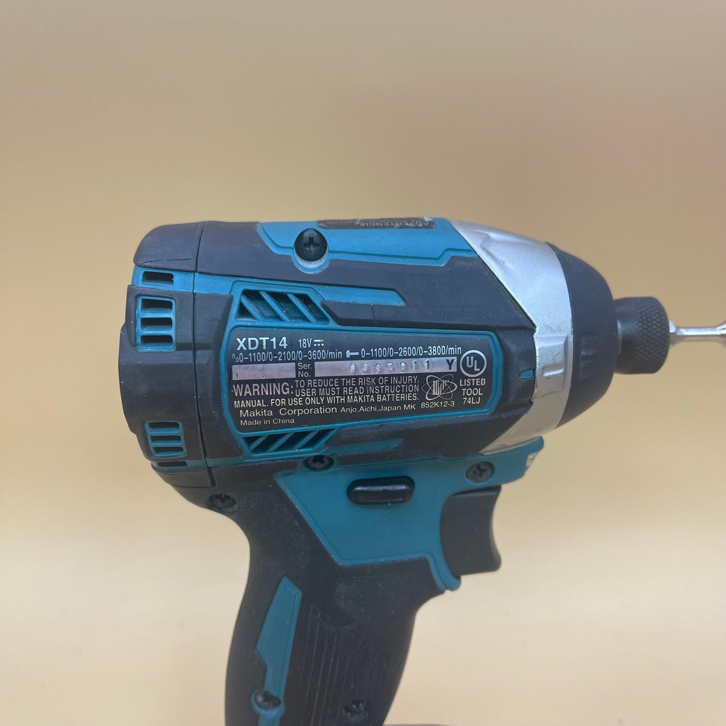 Makita XDT14 18V Brushless Impact Driver