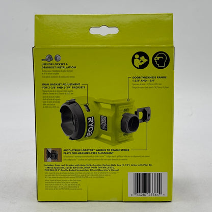 New Ryobi A99DLK7 Wood Door Lock Installation Set