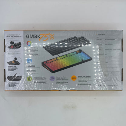New Glorious GMBK 75% Wired RGB Gaming Keyboard