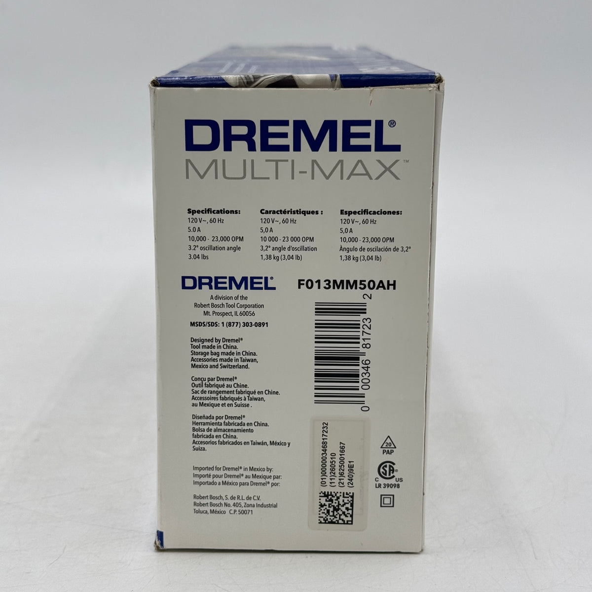 New Dremel MM50-02 Multi-Max Corded Oscillating Multi-Tool Kit