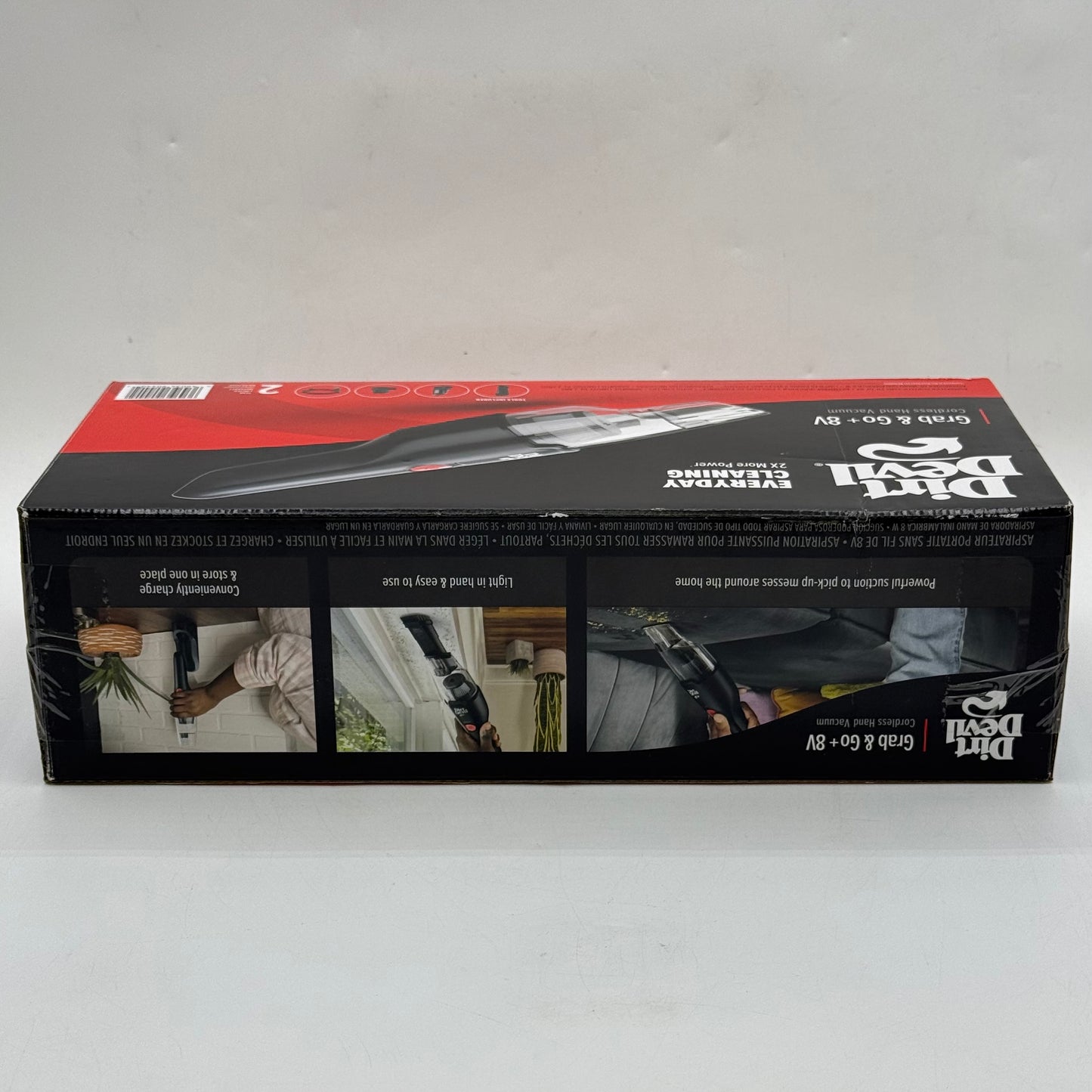 New Dirt Devil Grab & GO BD30100V 8V Cordless Hand Vacuum