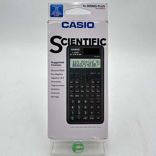 New Casio fx-300MS Plus 2nd Edition Scientific Calculator