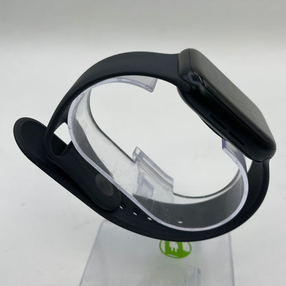 GPS Only Apple Watch SE 3 44MM Midnight Aluminum Black Sport Band MEHQ4LW/A