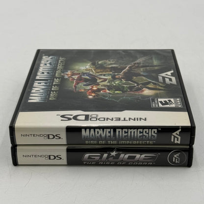Lot of 2 Nintendo DS Games - Marvel Nemesis | G.I.Joe
