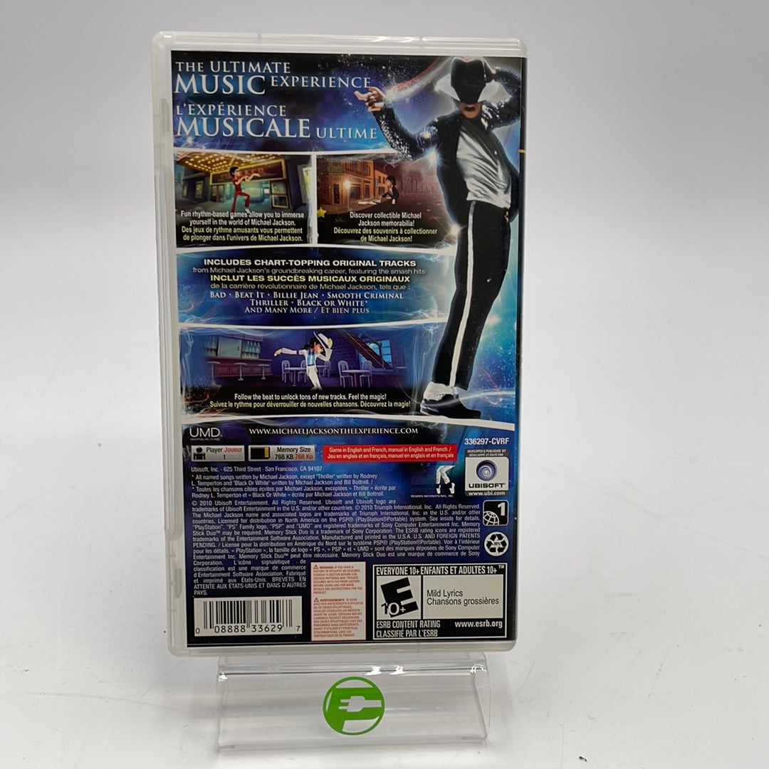 Michael Jackson: The Experience  (Sony PlayStation Portable PSP,  2010)