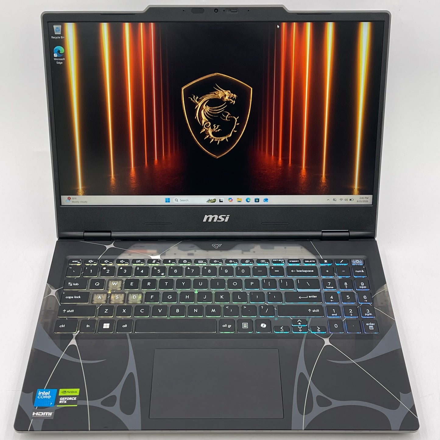 MSI Cyborg 15 MS-15Q3 15.6" Core 7 240H 2.5GHz 16GB RAM 1TB SSD GeForce RTX 5050