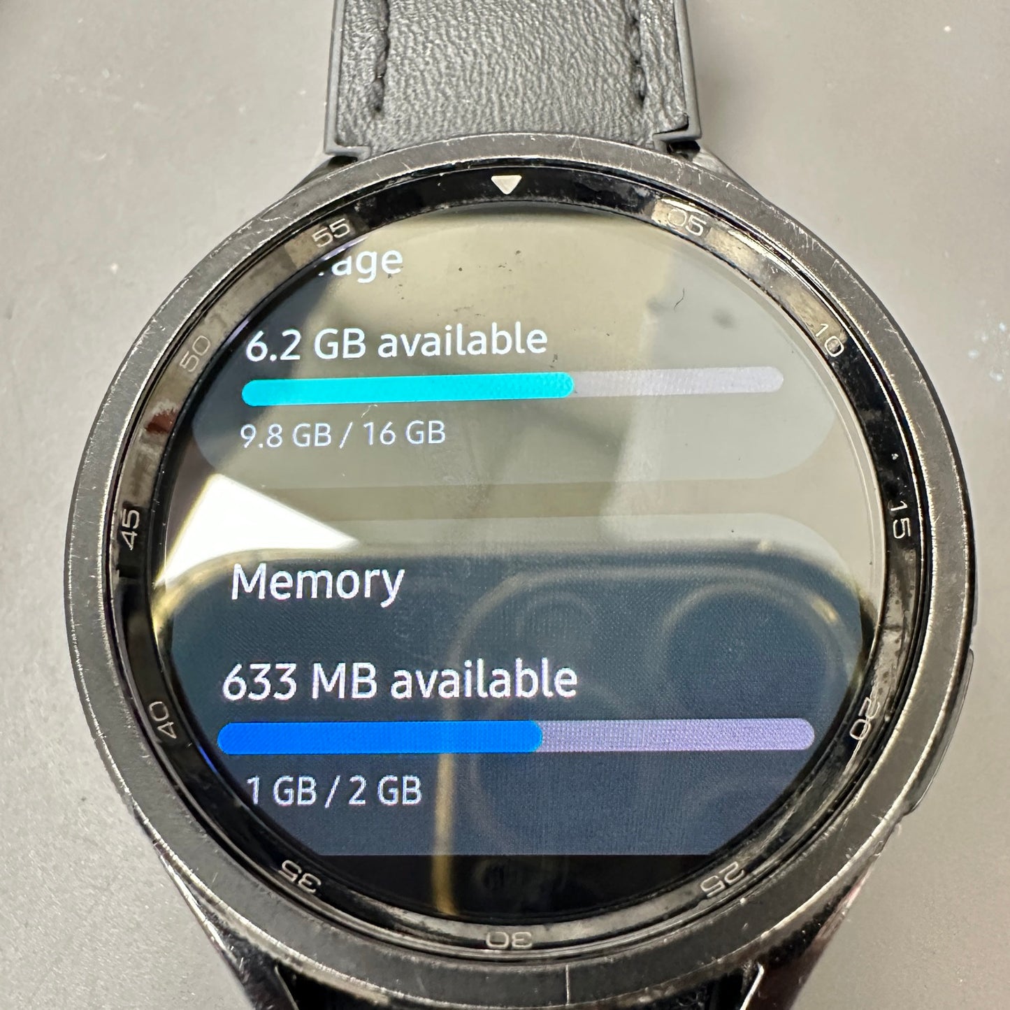 Factory Unlocked Samsung Galaxy Watch6 Classic Aluminum SM-R965U