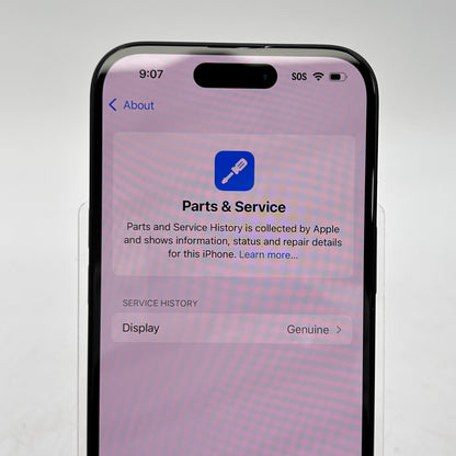Broken Wi-Fi Only Apple iPhone 15 128GB 18.3.2 MTLV3LL/A Read