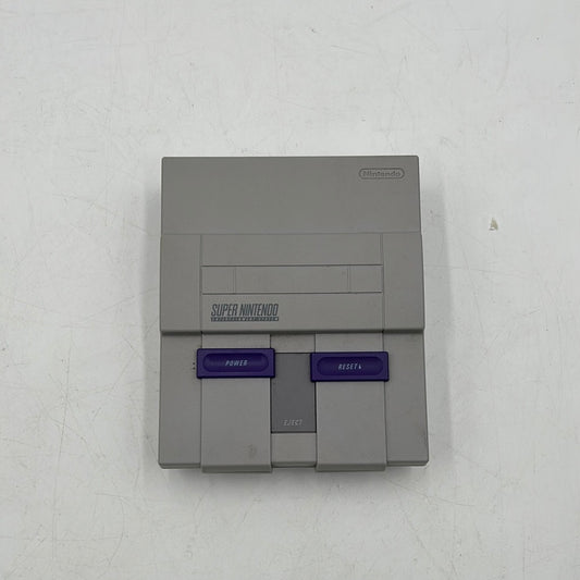 Super Nintendo SNES Classic Edition Video Game Console CLV-201 Gray